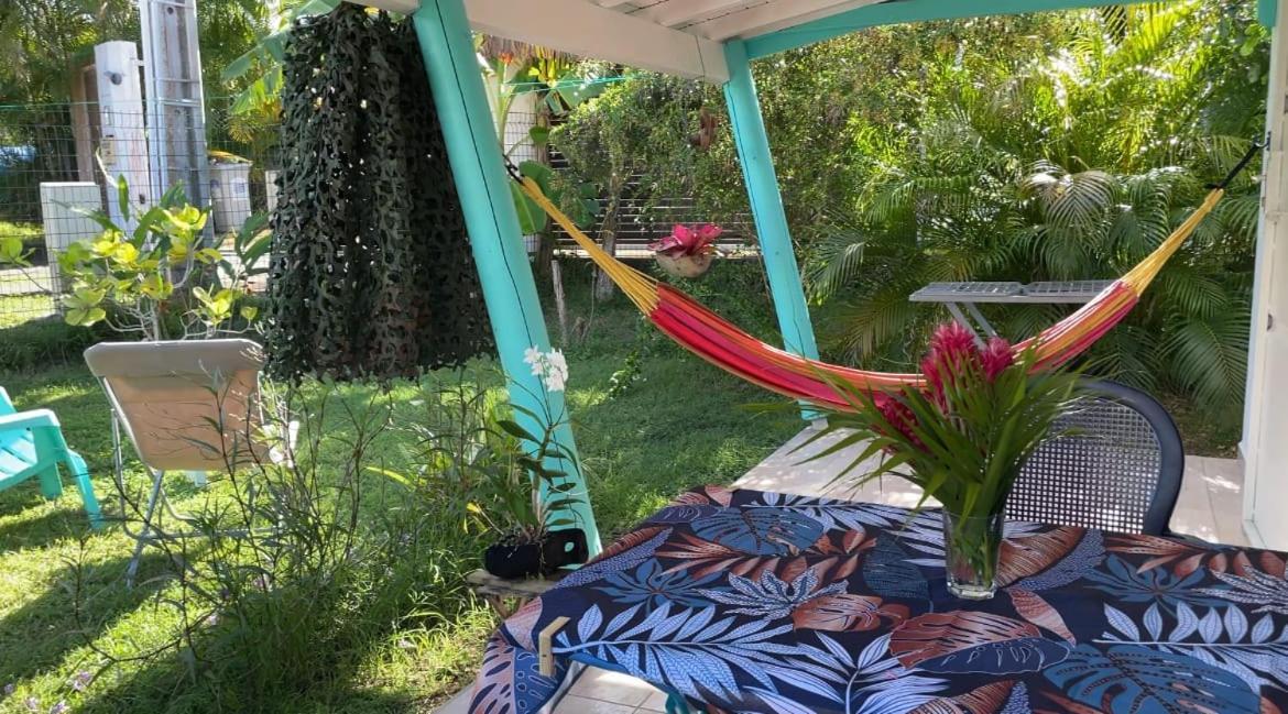 Gite Cajou Dans Jardin Tropical Ventile A Sainte-Anne Экстерьер фото